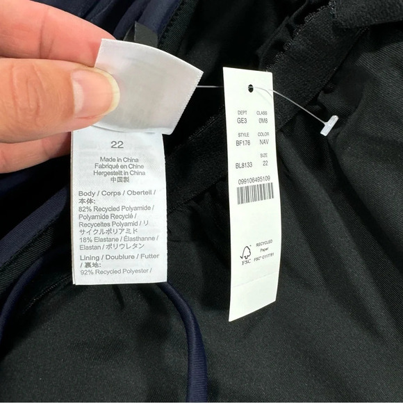 New J Crew Ruched Sweetheart One Piece Swimsuit BF176 - Picture 5 of 6